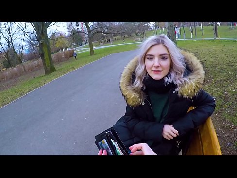 ❤️ Ковтає гарячу сперму незнайомця за гроші - мінет у парку від Єви Ельфі ❤❌ Чортове відео  у нас ️❤